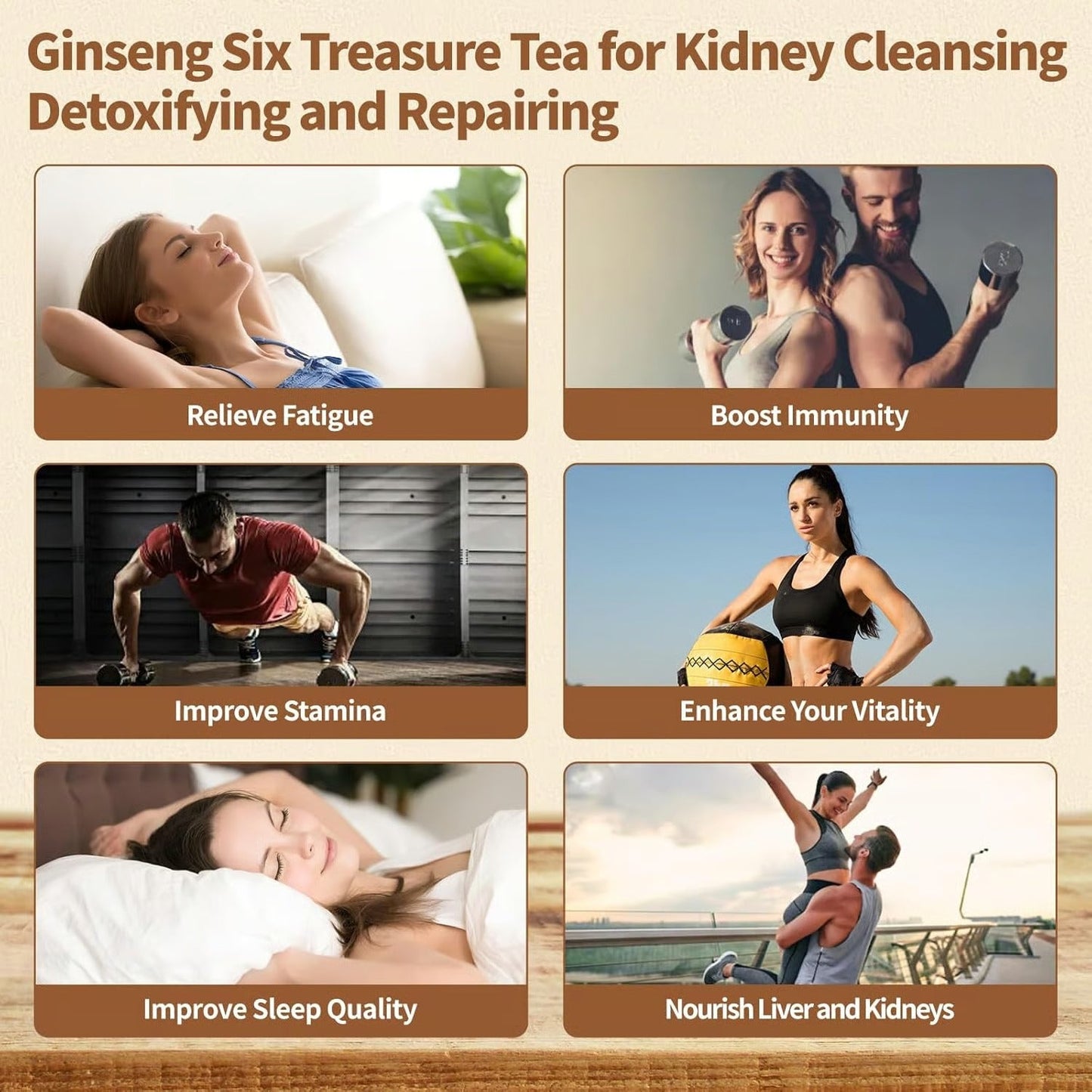 Ginseng Six Treasure Tea