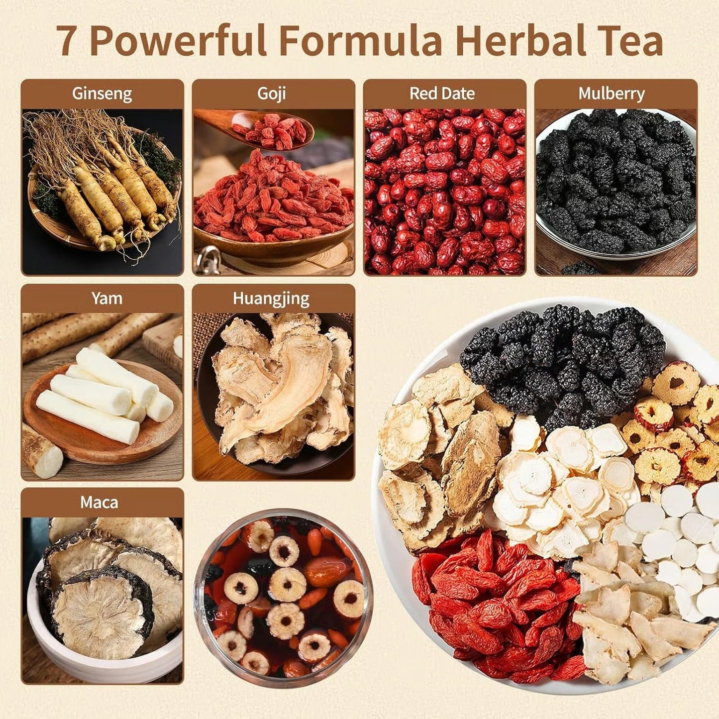 Ginseng Six Treasure Tea